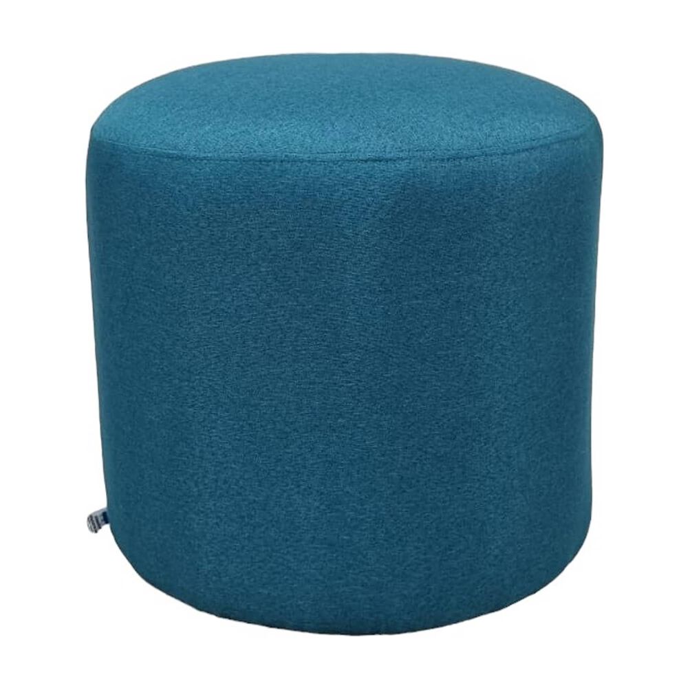 Pouf Redondo Lino Turquesa image number 0.0