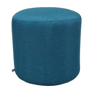 Pouf Redondo Lino Turquesa
