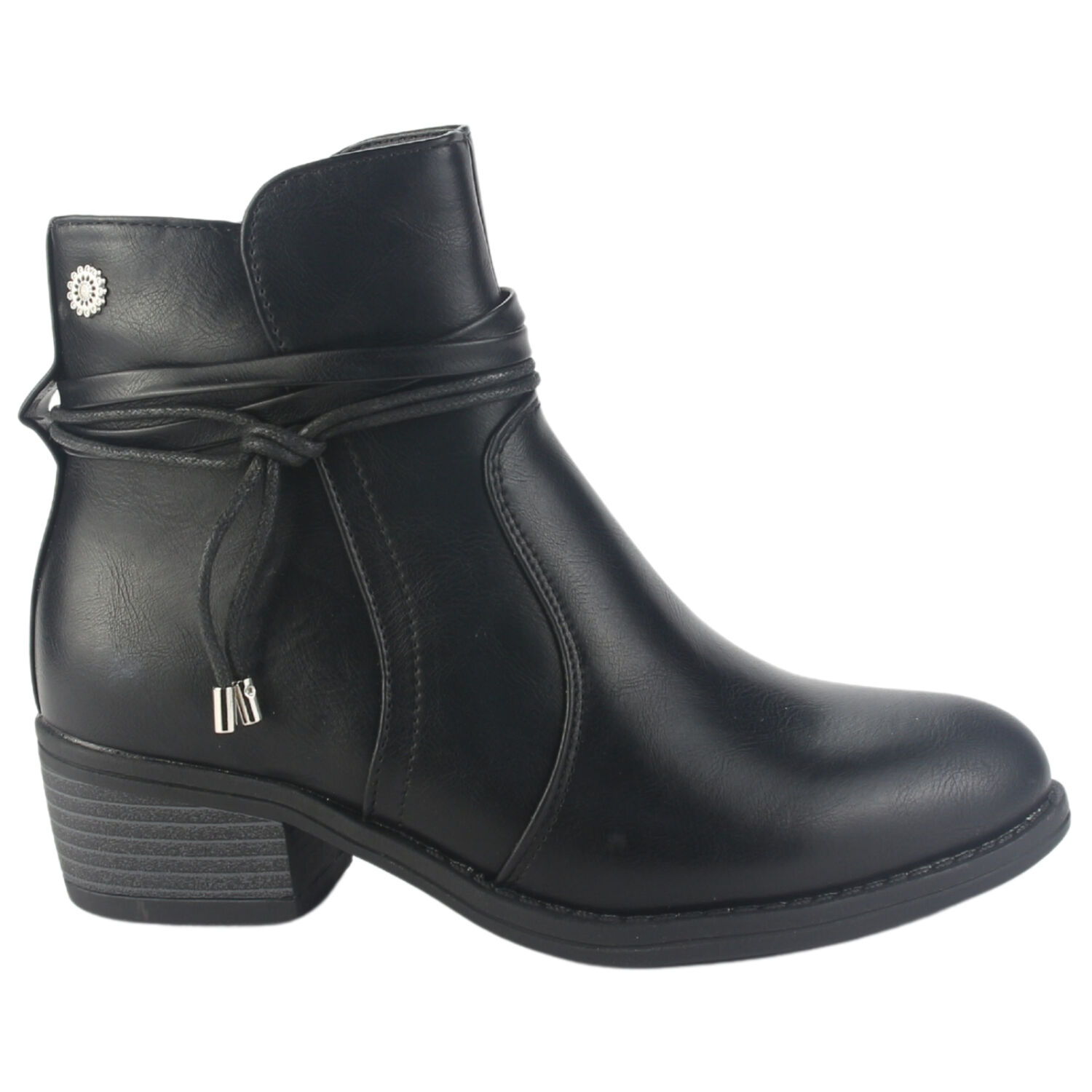 Botin Chalada Mujer Trosi-1 Negro Casual image number 0.0