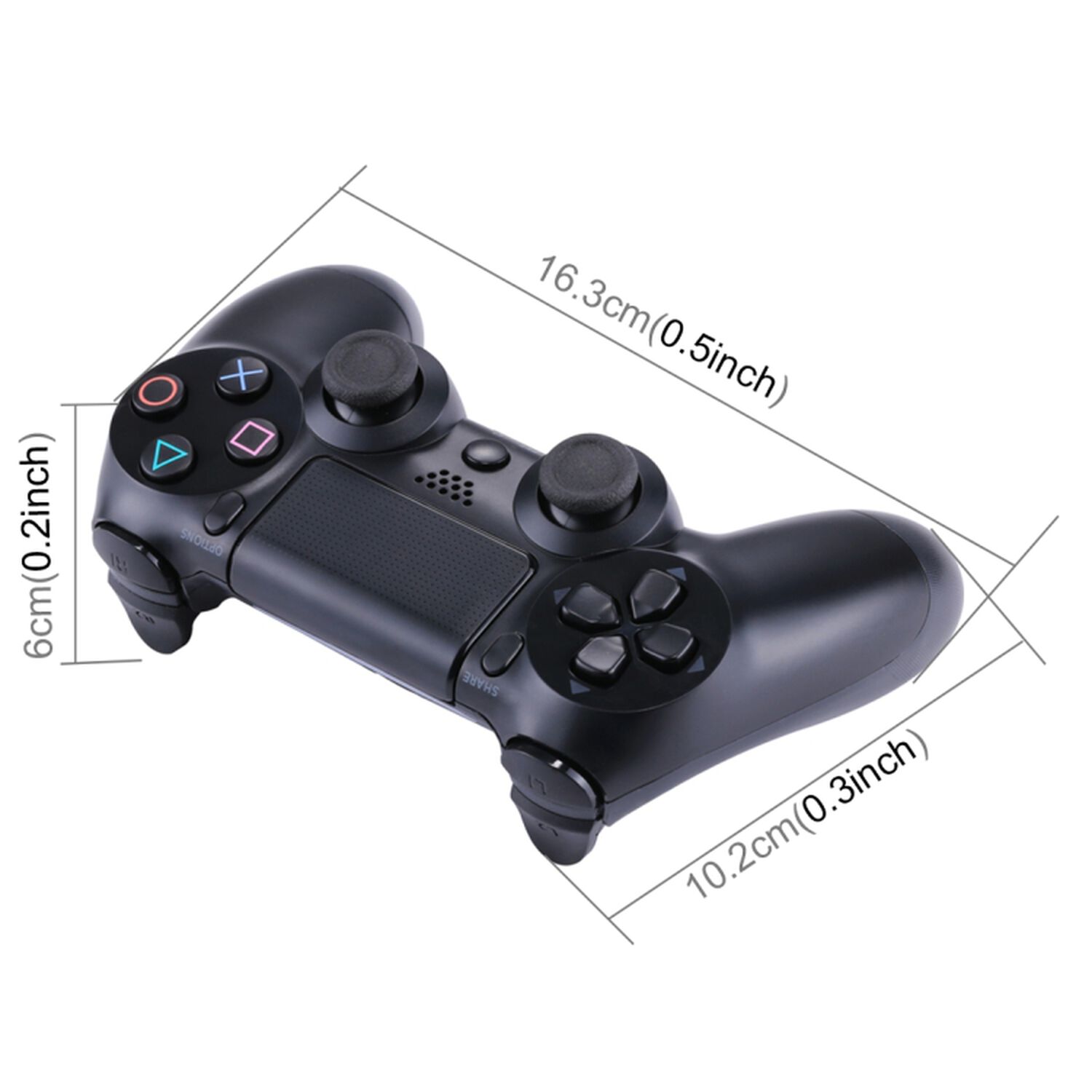 Gamepad Inalambrico Tecnolab Multiplataforma Bluetooth Black image number 4.0