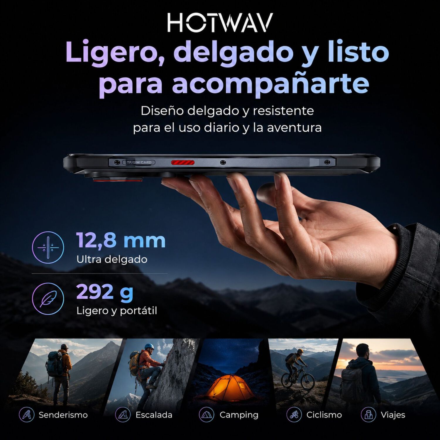 Hotwav Cyber 16 Pro Celular Rugged 24gb 512gb image number 4.0