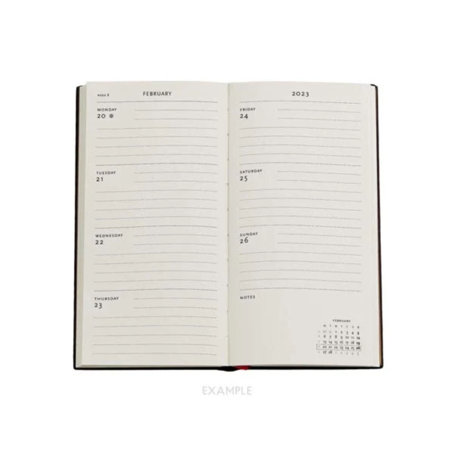 Agenda 2023 Bavarian Wild Flower T.dura Vista Semana Slim image number 1.0