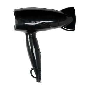 Secador Eolic Travel Turmalina Plegable Compacto Negro Gama De 1200/1600w