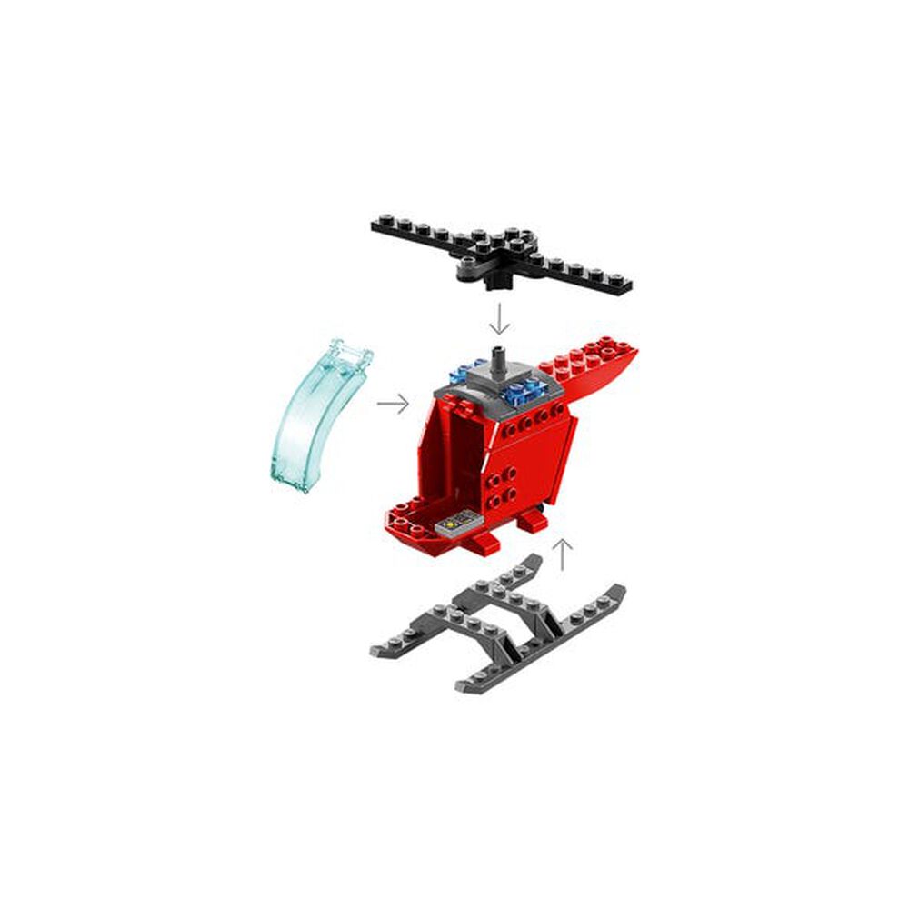 Lego City Helicoptero De Bomberos Lego 60318- Crazygames image number 4.0