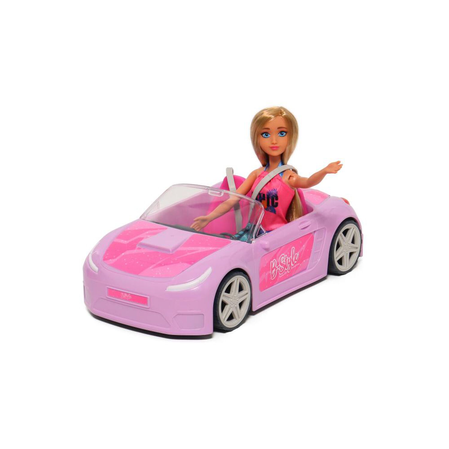 Mu&ntilde;eca Fashion 31 Cm En Auto Happyline image number 2.0