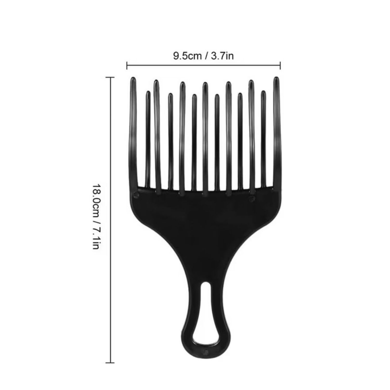 Peine Especialmente Dise&ntilde;ado Para Cabello De Rizado A Afro image number 1.0