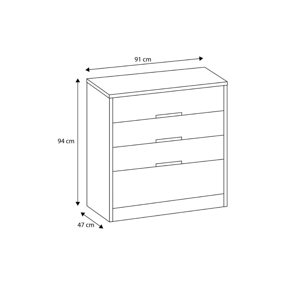 C&oacute;moda Hoga Genova / 0 Puerta(s) / 4 Caj&oacute;n(es) image number 1.0