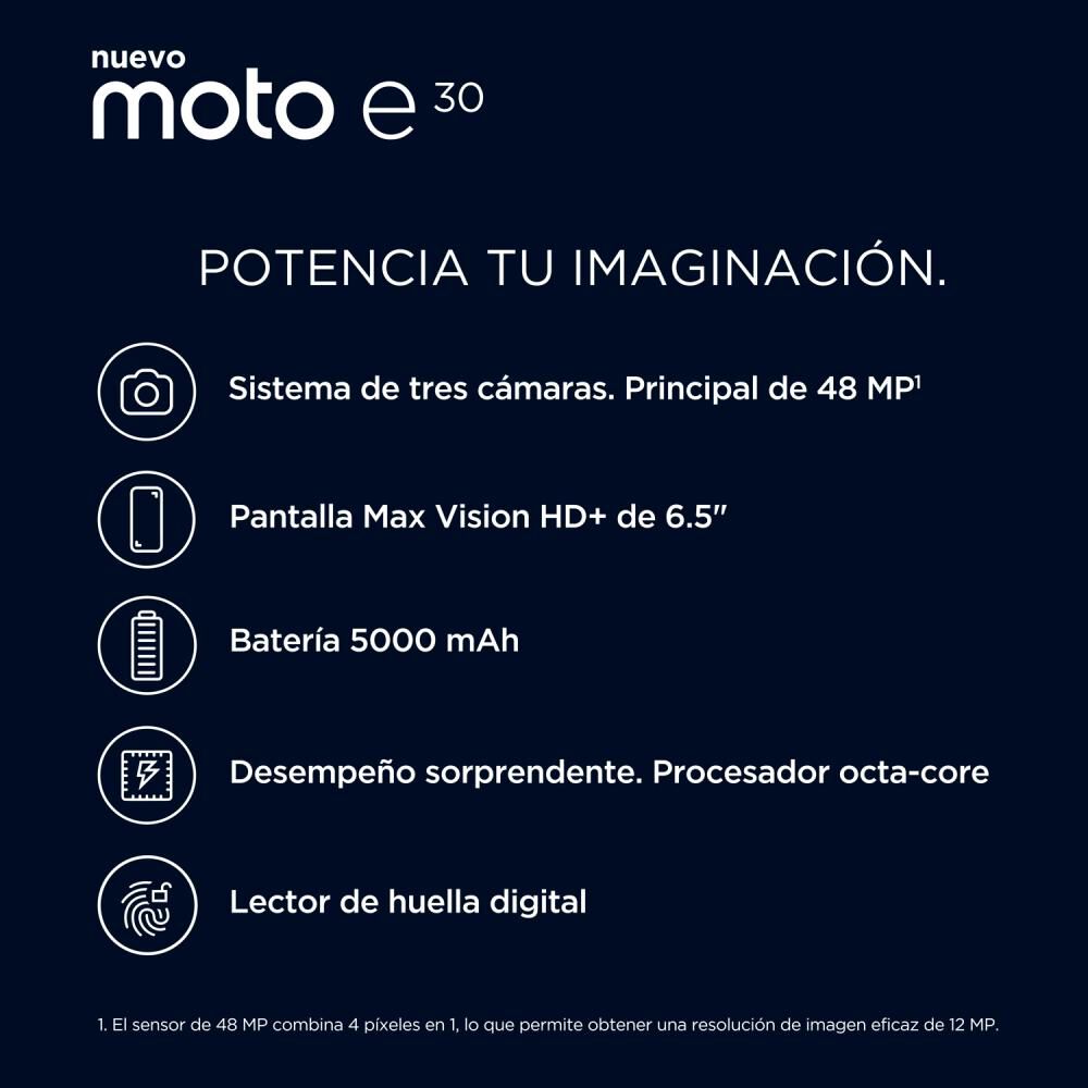 Smartphone Motorola Moto E30 / 32 GB / Liberado image number 10.0