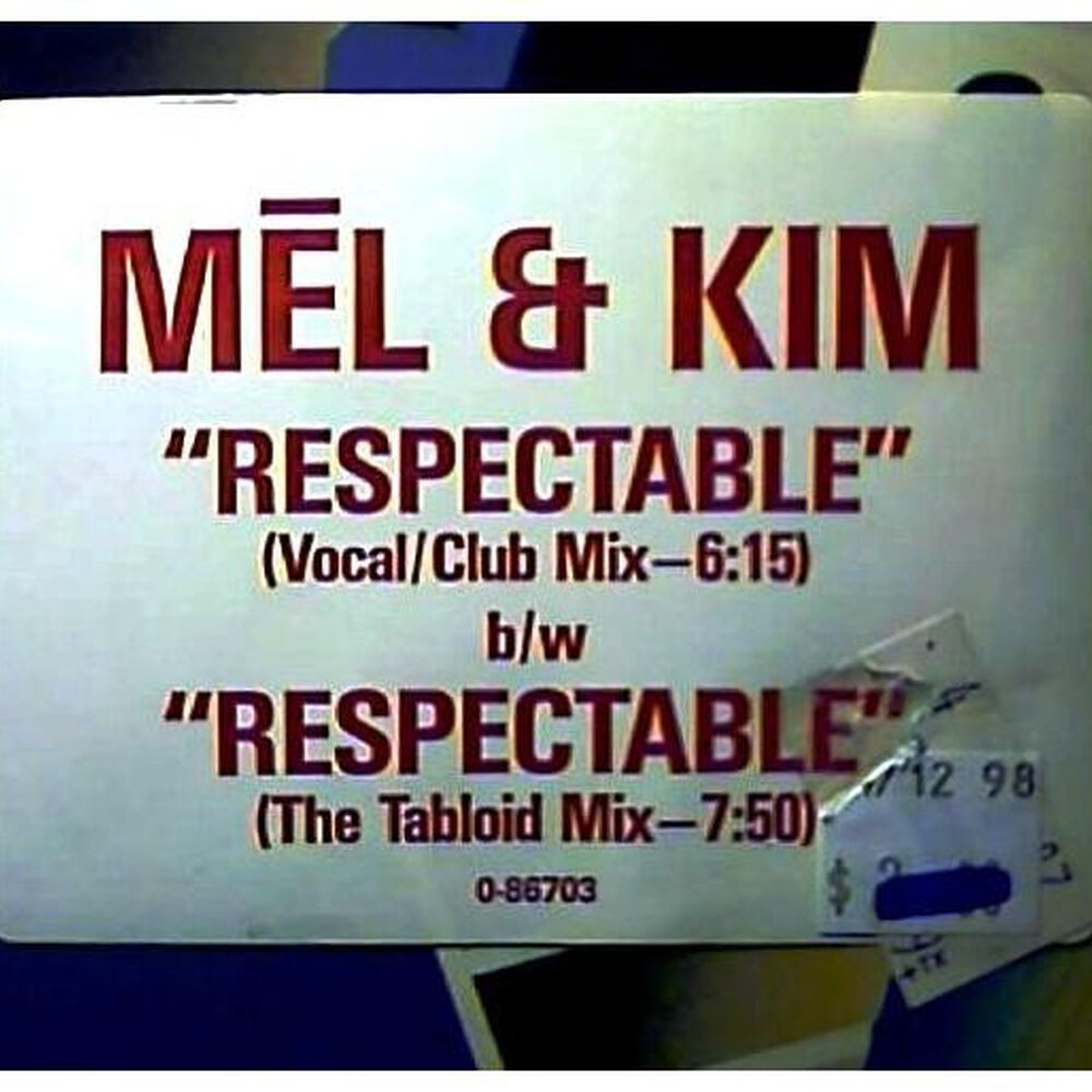 Mel & Kim - Respectable | 12" Maxi Single Usado image number 2.0