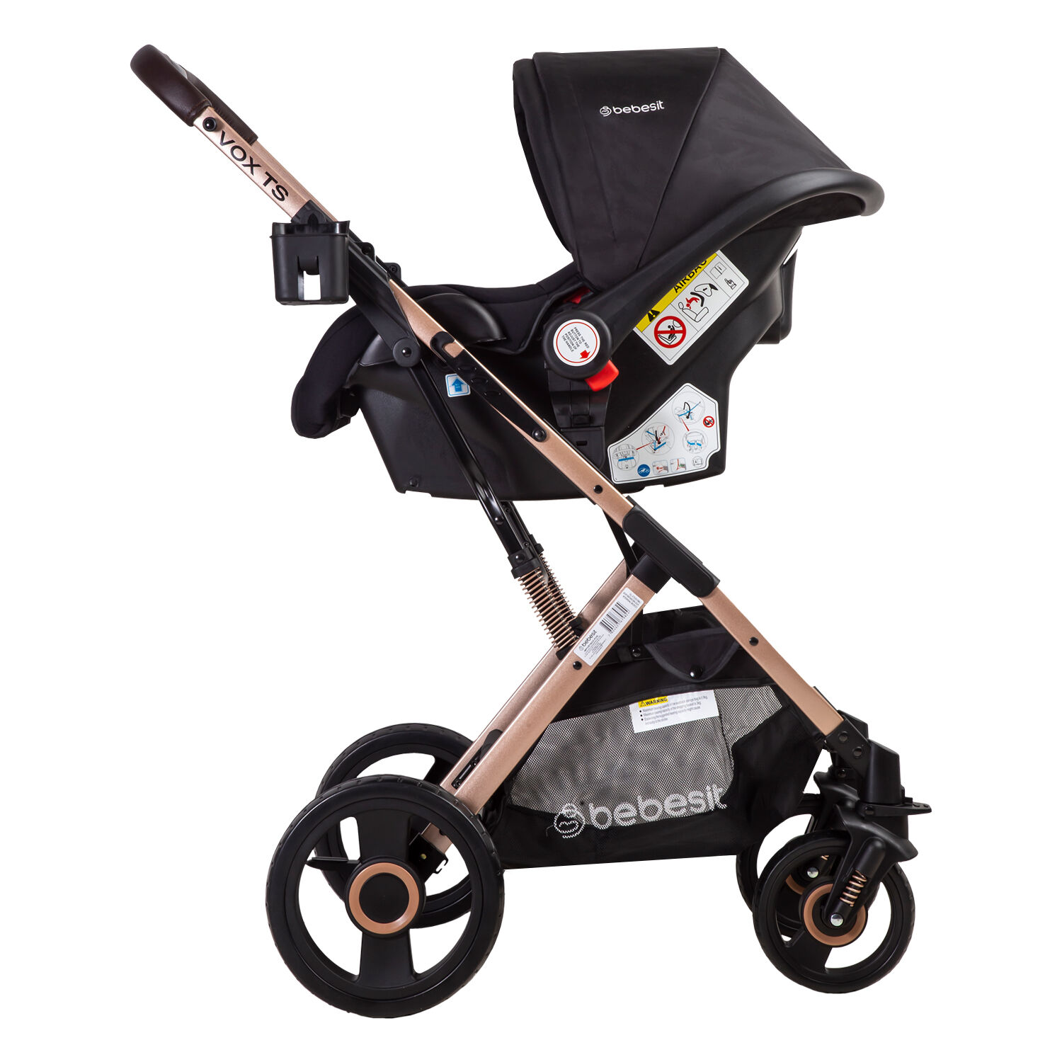 Coche Cuna Travel System Vox Gold Bebesit image number 4.0