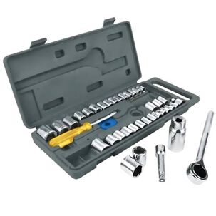 Juego Autocle 40 Pzas Color Gris