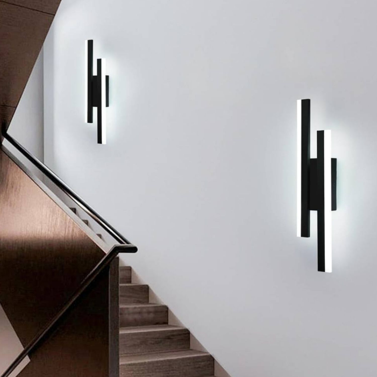 Pack 2 Lamparas Aplique Pared Led 16 W Interior image number 1.0
