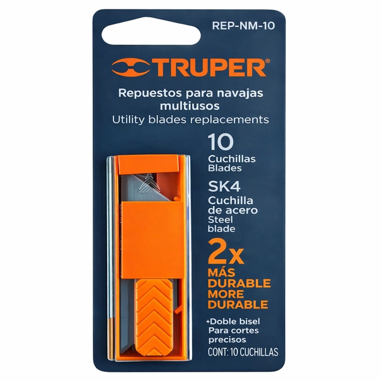 Cuchillas De Repuesto Cartonero Nv-7 Y Nm-6,7, 10pzs Truper image number 0.0