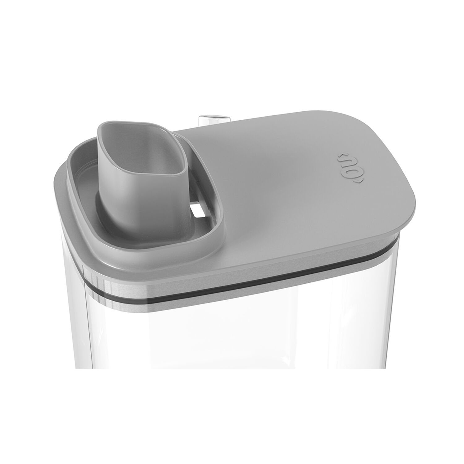 Dispensador De Detergente 2,3 Litros Gris image number 2.0