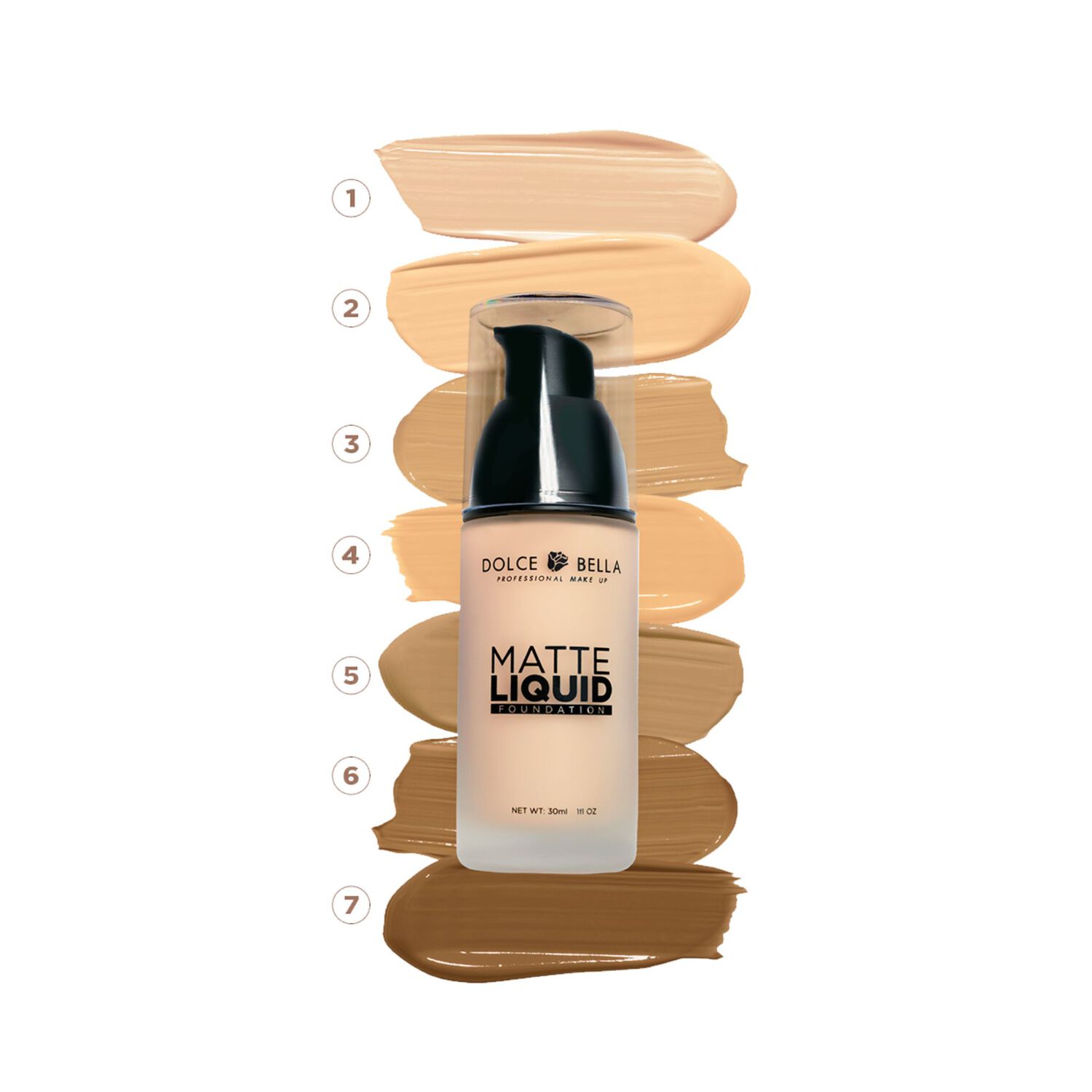 Base De Maquillaje Profesional Con Efecto Matte Tono 001 image number 1.0