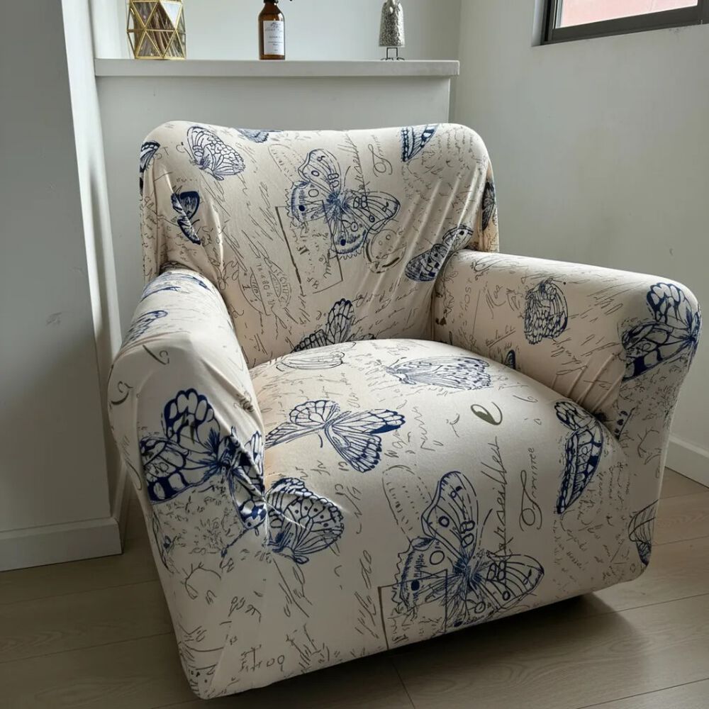 Funda De Sof&aacute; Estampada De 1 Cuerpo image number 0.0