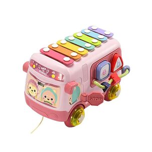 Autobús Rompecabezas Xilofono Juguete Interactivo Para Bebe