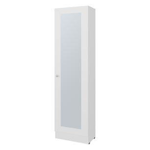 Closet 1 Puerta Con Espejo 180,1x49,1x30,2 Cm