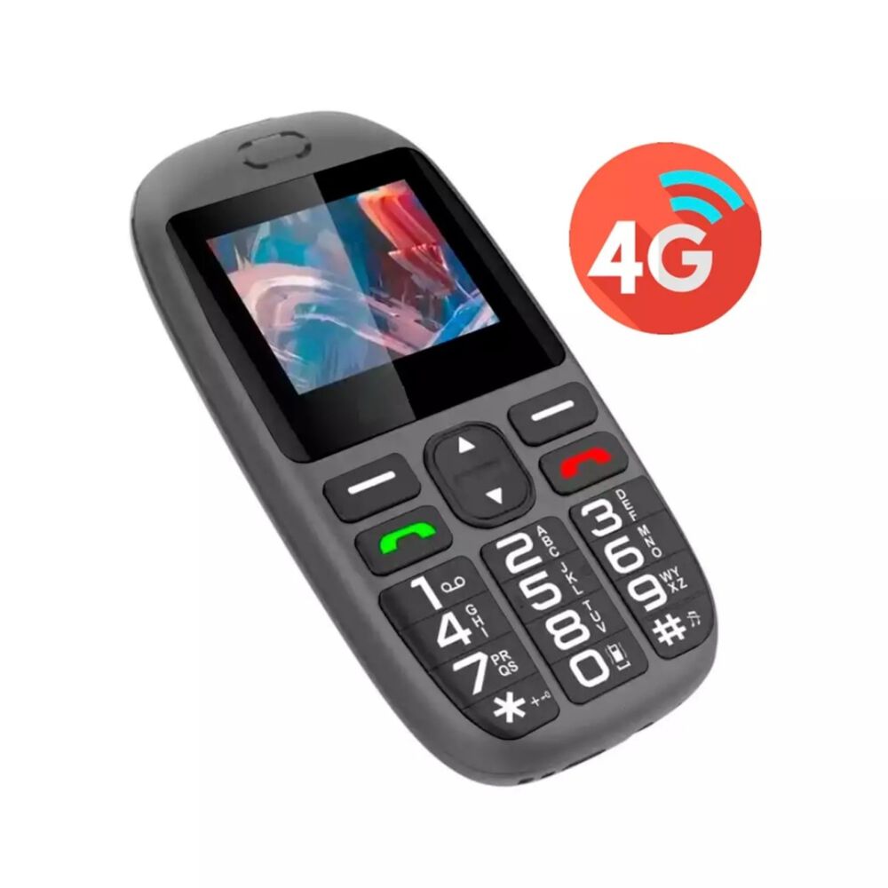 Teléfono Senior Tecnolab 4g Tl486 Gris image number 1.0
