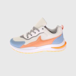 Zapatilla Blanco/naranjo Bbo Art. 52110b21095whiteorage