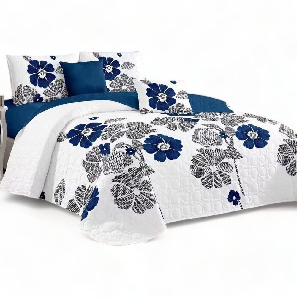 Cubrecama De Verano 2 Plazas Quilt + 2 Fundas De Almohada Cobertor Delgado Qvr2-140 image number 0.0
