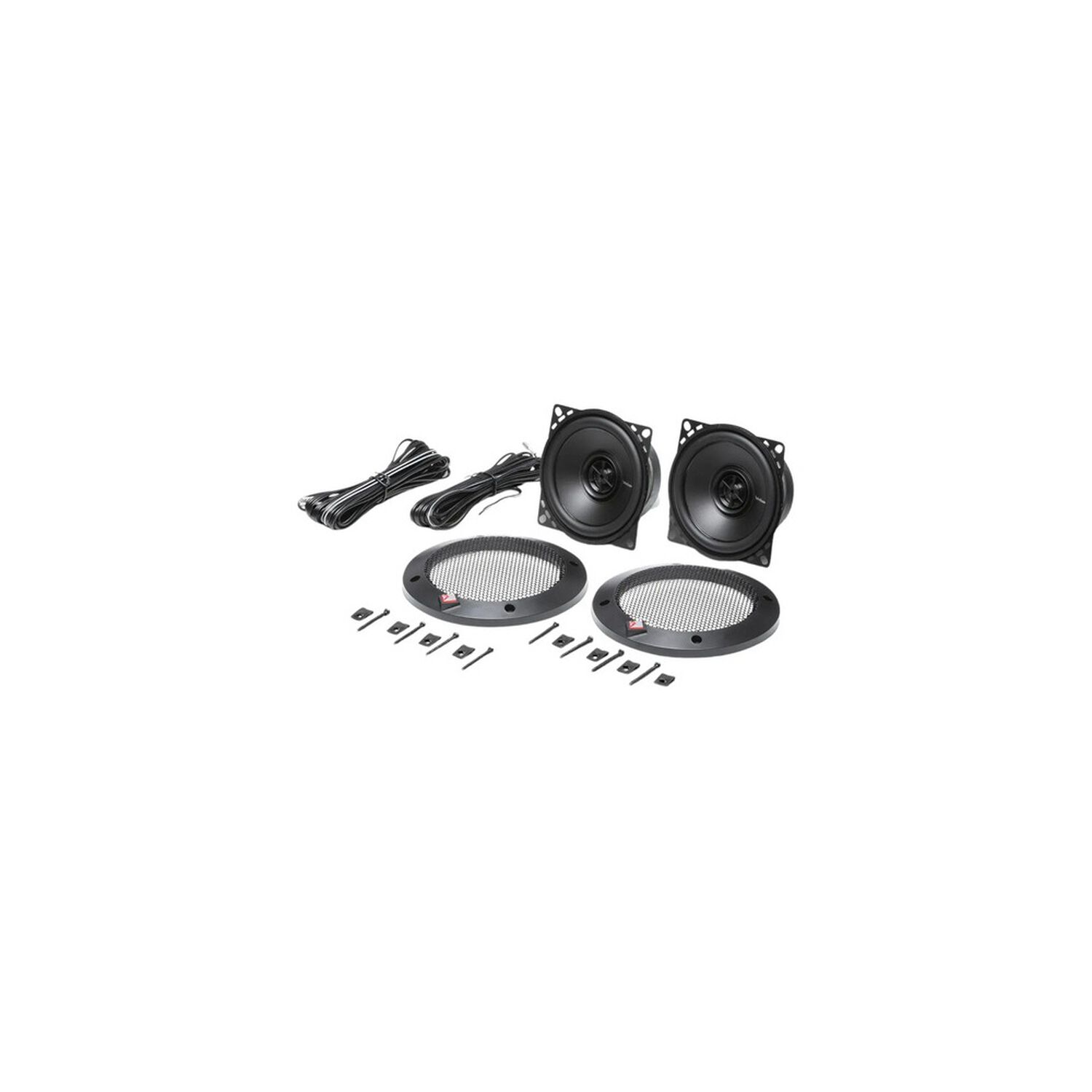 Rockford Fosgate R14x2 Bocinas Coaxiales 4 Pulg 2 V&iacute;as 30w Rms Auto Negro image number 0.0