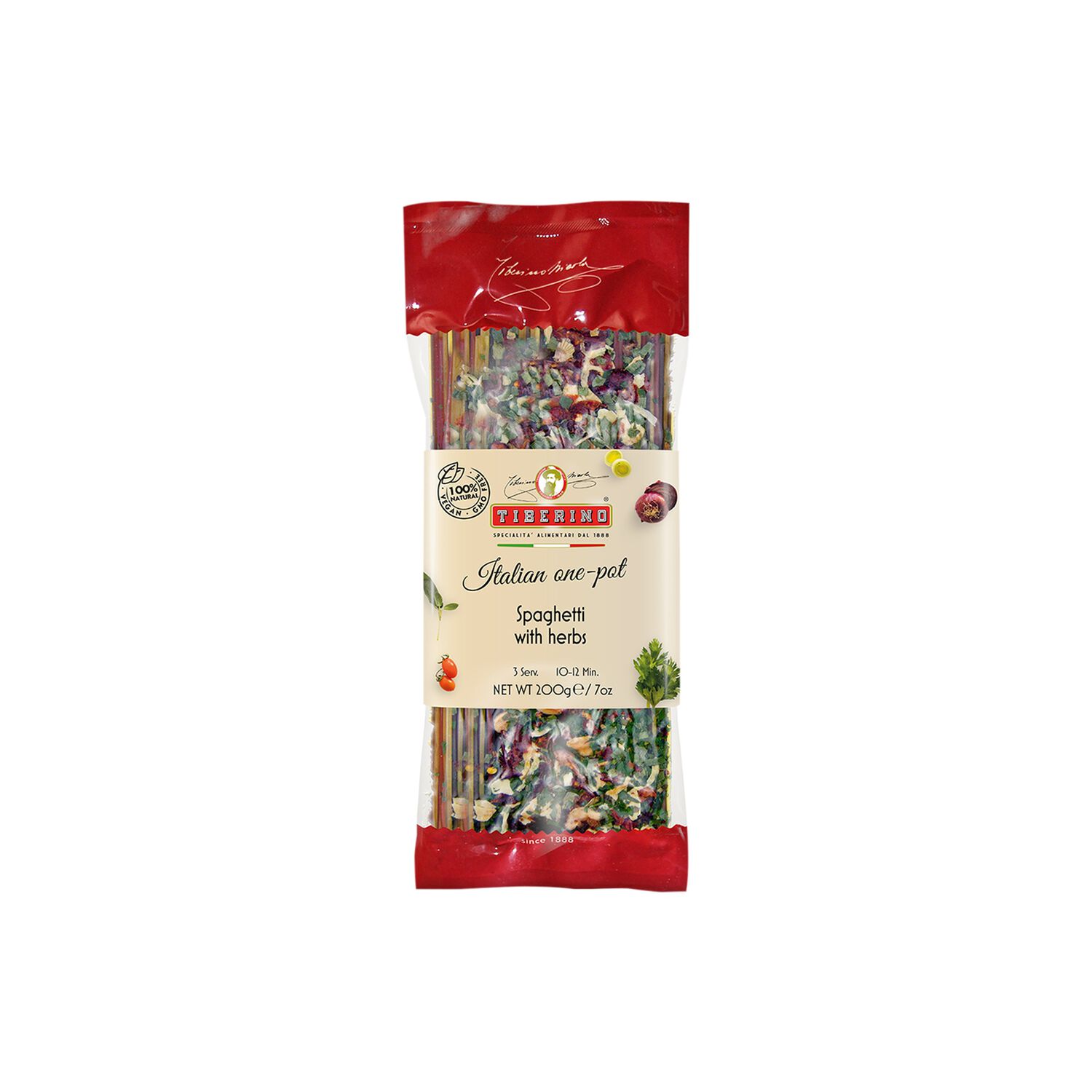 Pr Tiberino Spaguetti Hierbas 1 X 200 Gr image number 0.0