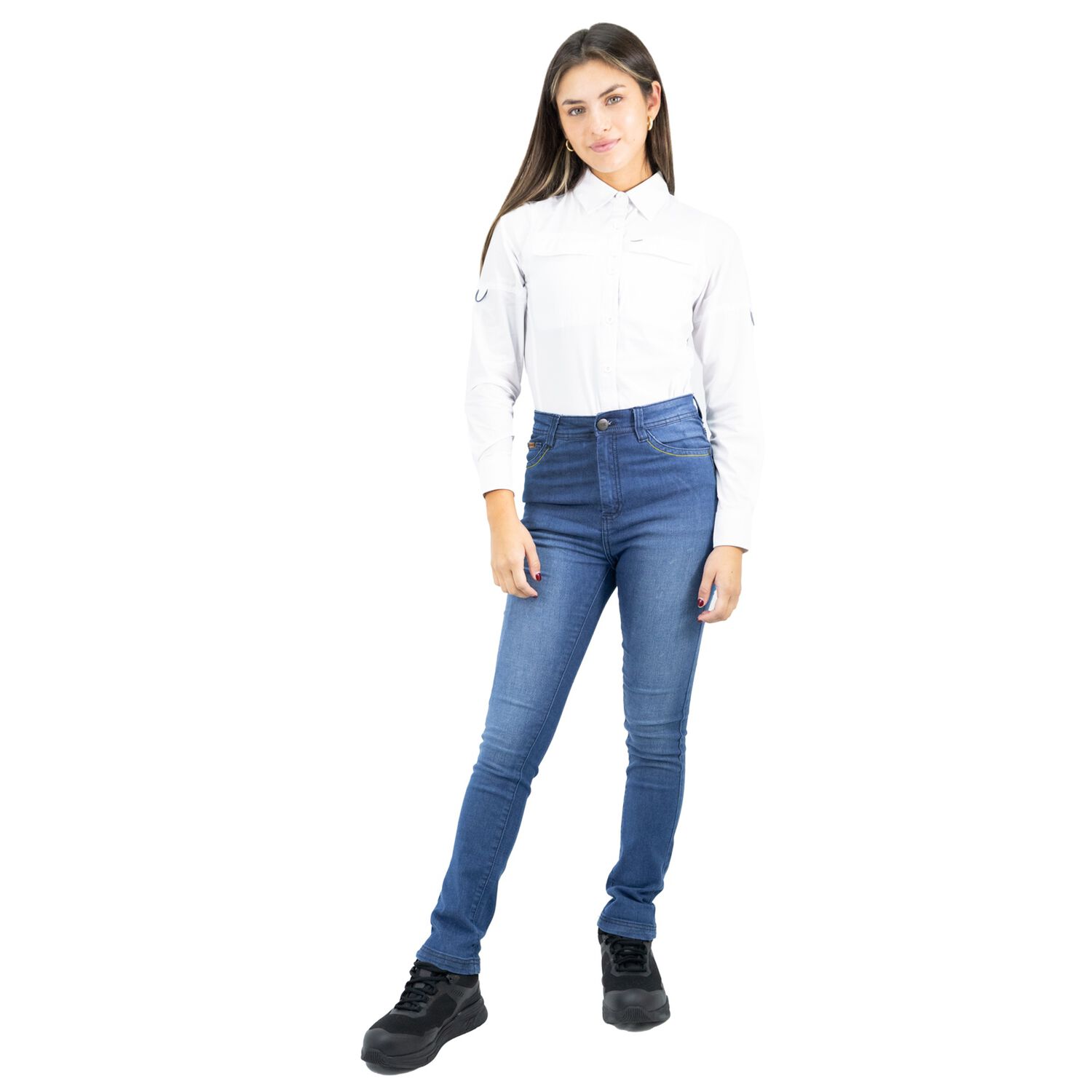 Jeans Hw Work Spx Mujer image number 4.0