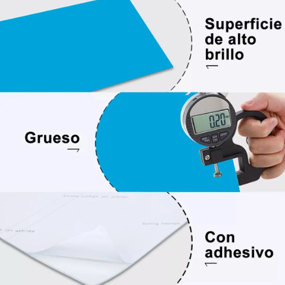 10 Laminas Papel Mural M&aacute;rmol Ladrillo Pared Y Piso 60x30cm image number 5.0