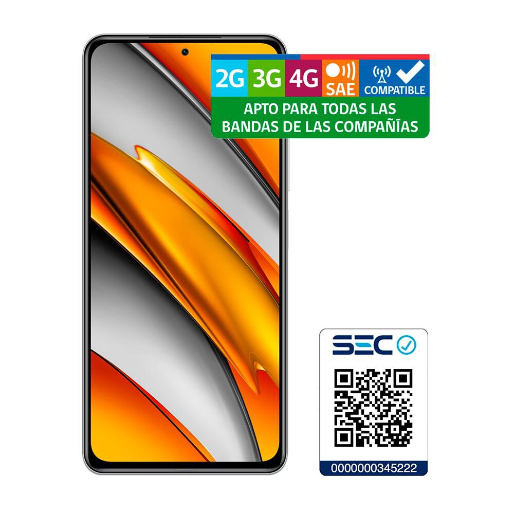Smartphone Xiaomi Poco F3 Blanco / 128 Gb / Liberado image number 10.0