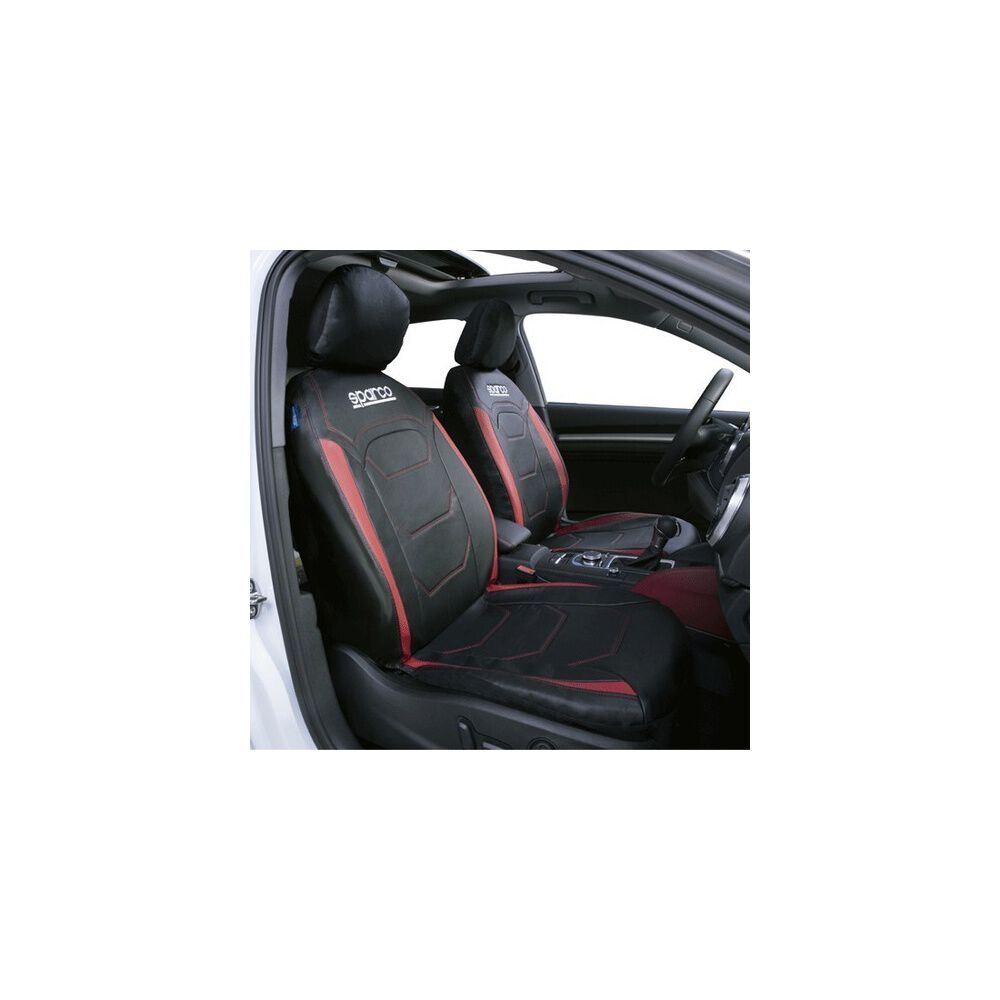 Fundas Cubreasiento Sparco Universal Negro Poliester 406- Sp image number 1.0