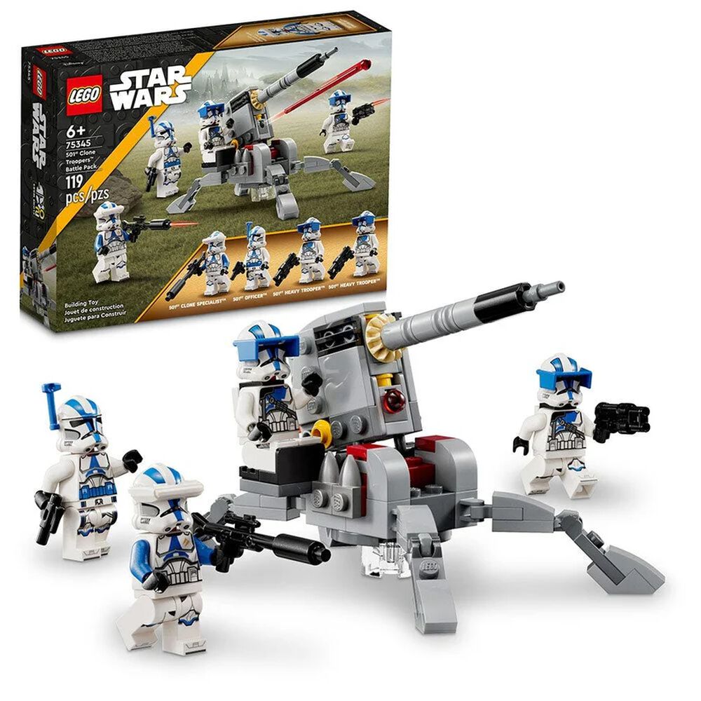 Lego Star Wars - Pack De Combate: Clon Troopers De La 501 - 75345 image number 0.0