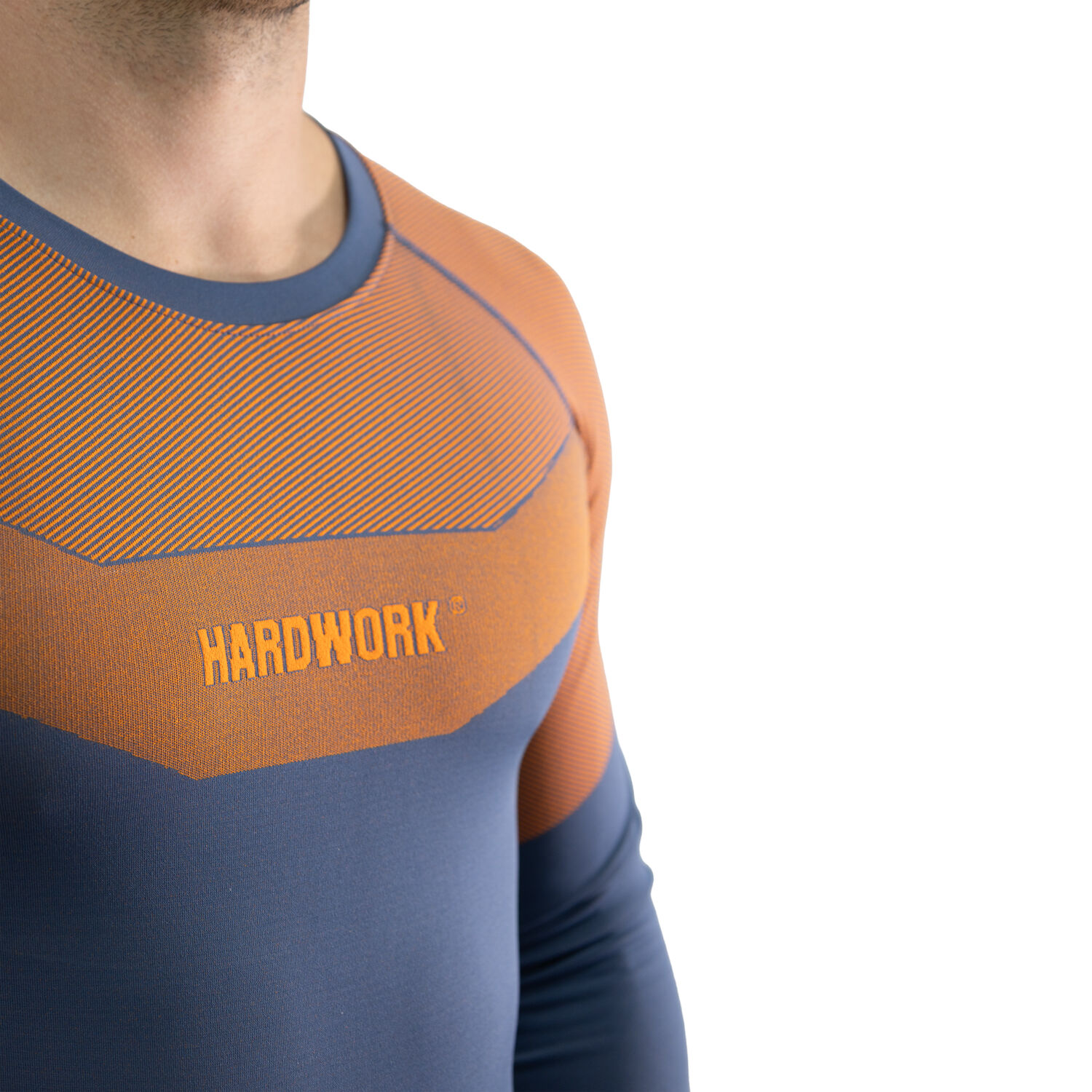 Camiseta Primera Capa Hw Ecopper Hombre Blue image number 5.0