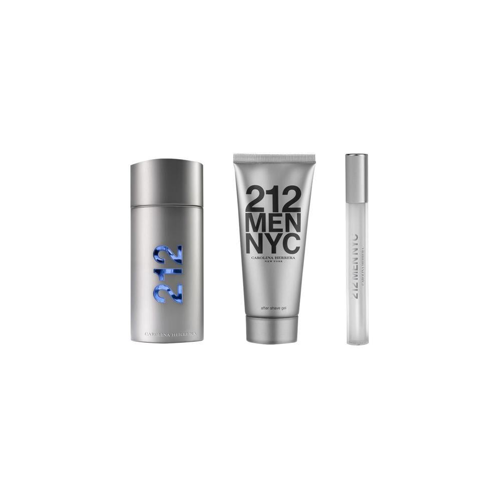 Set De Perfumería 212 Men Carolina Herrera / 100 Ml + 10 Ml / Edt + After Shave 100 Ml image number 0.0