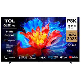 Qled 85" TCL 85P8K / Ultra HD 4K / Smart TV