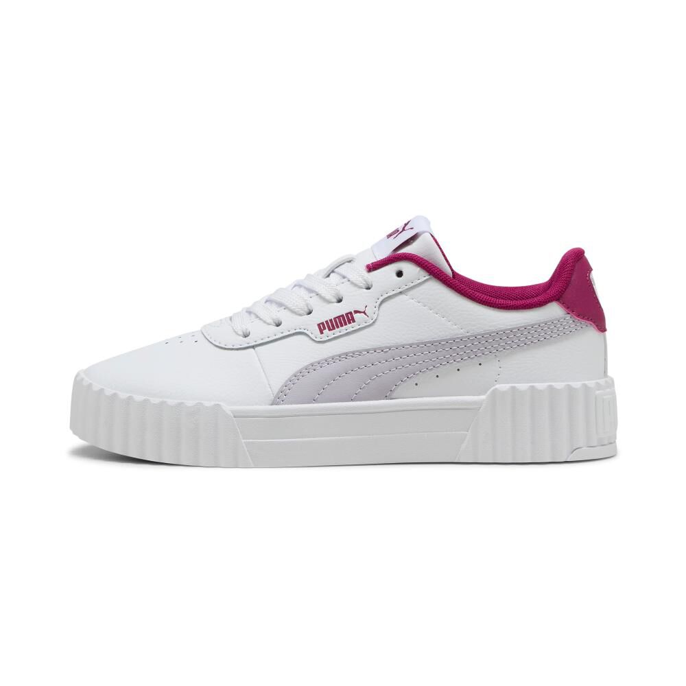 Zapatilla Urbana Mujer Puma Carina 3.0 Jr Blanco image number 5.0