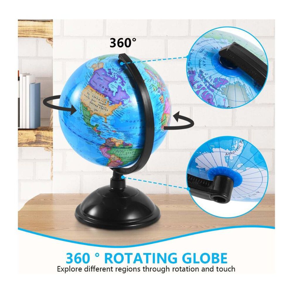 Esfera Globo Terraqueo Mapa Mundi 14cm image number 3.0