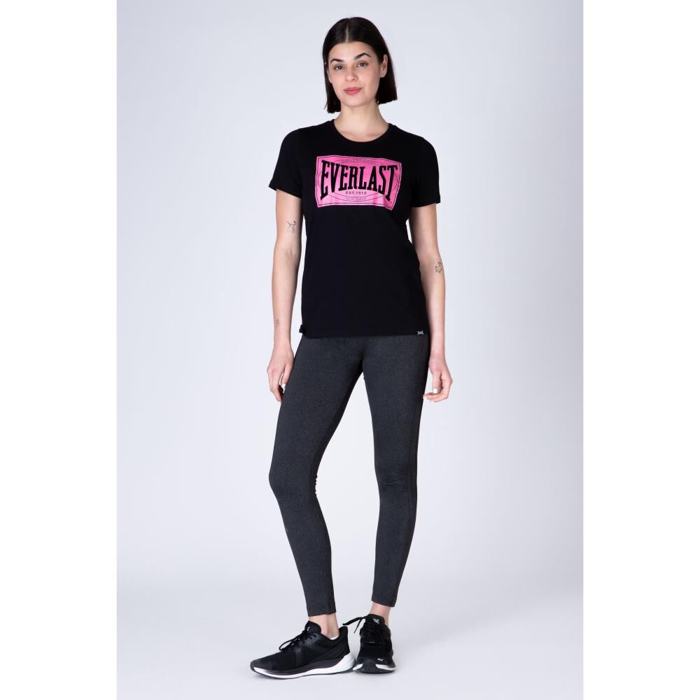 Polera M/c Select Negro Everlast image number 3.0