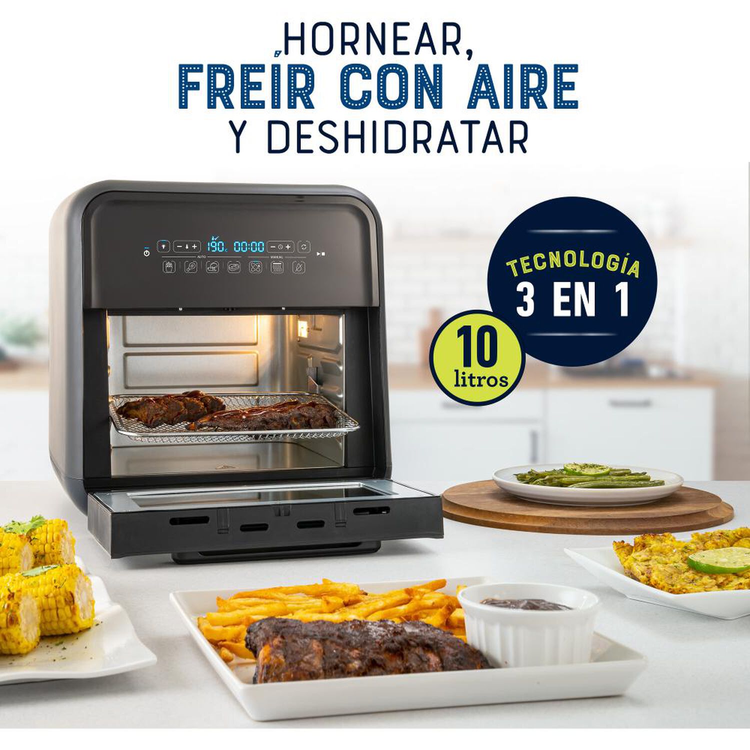 Freidora de Aire Oster CKSTAFOV3-052 / 10 Litros image number 2.0