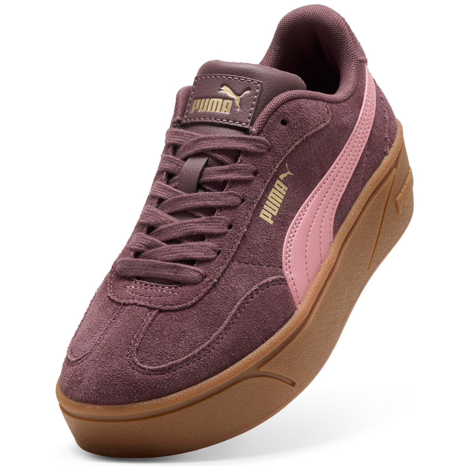 Zapatilla Urbana Mujer Puma Club Ii Era Platform Sd Rich Cocoa-dusky Rosewood image number 3.0
