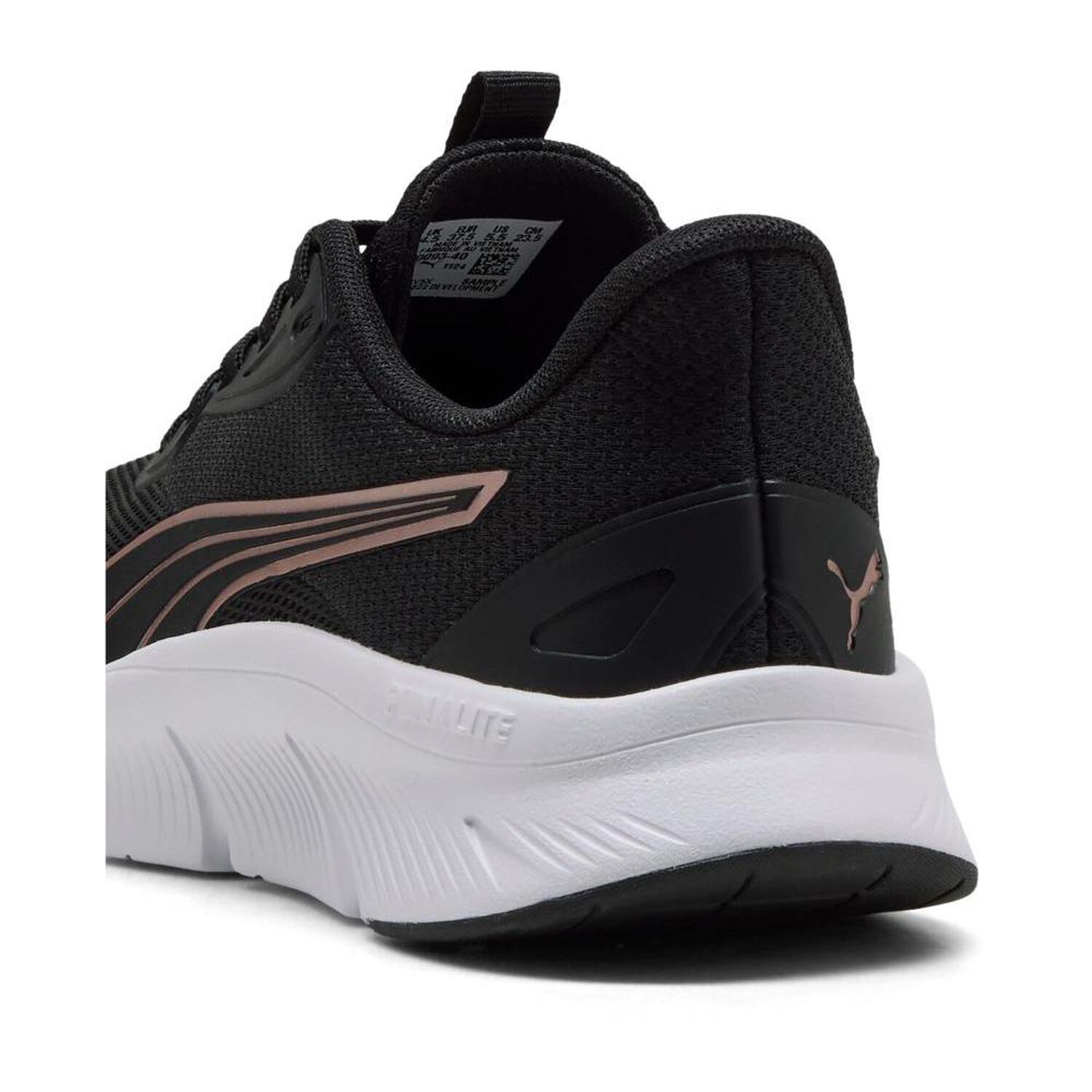 Zapatilla Running Mujer Puma Flexfocus Lite Negro image number 3.0