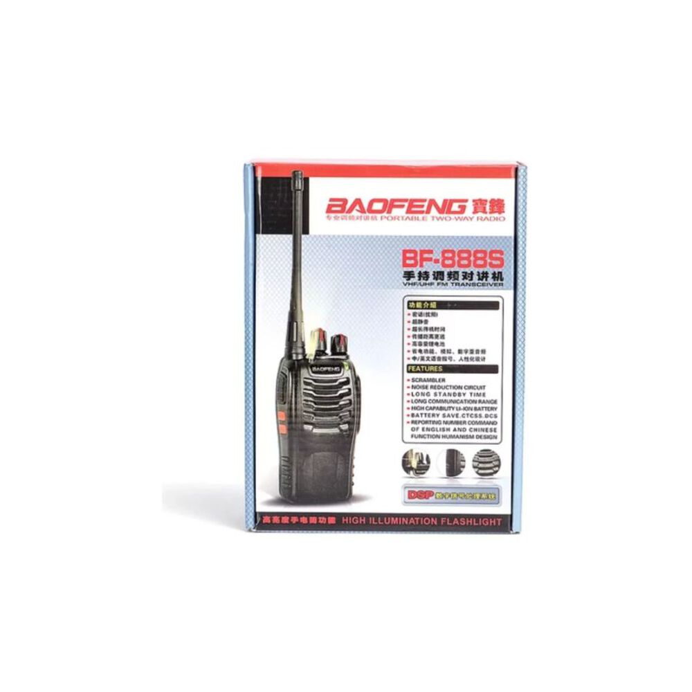 Radio Walkie Talkie Baofeng Bf-888s Portatil Trasmisor image number 2.0