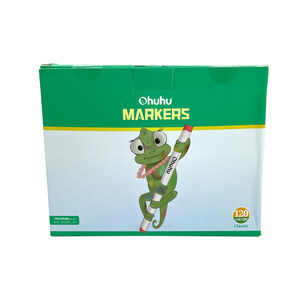 Ohuhu 120 Marcadores Alcohol + 1 Blender Pincel & Biselada