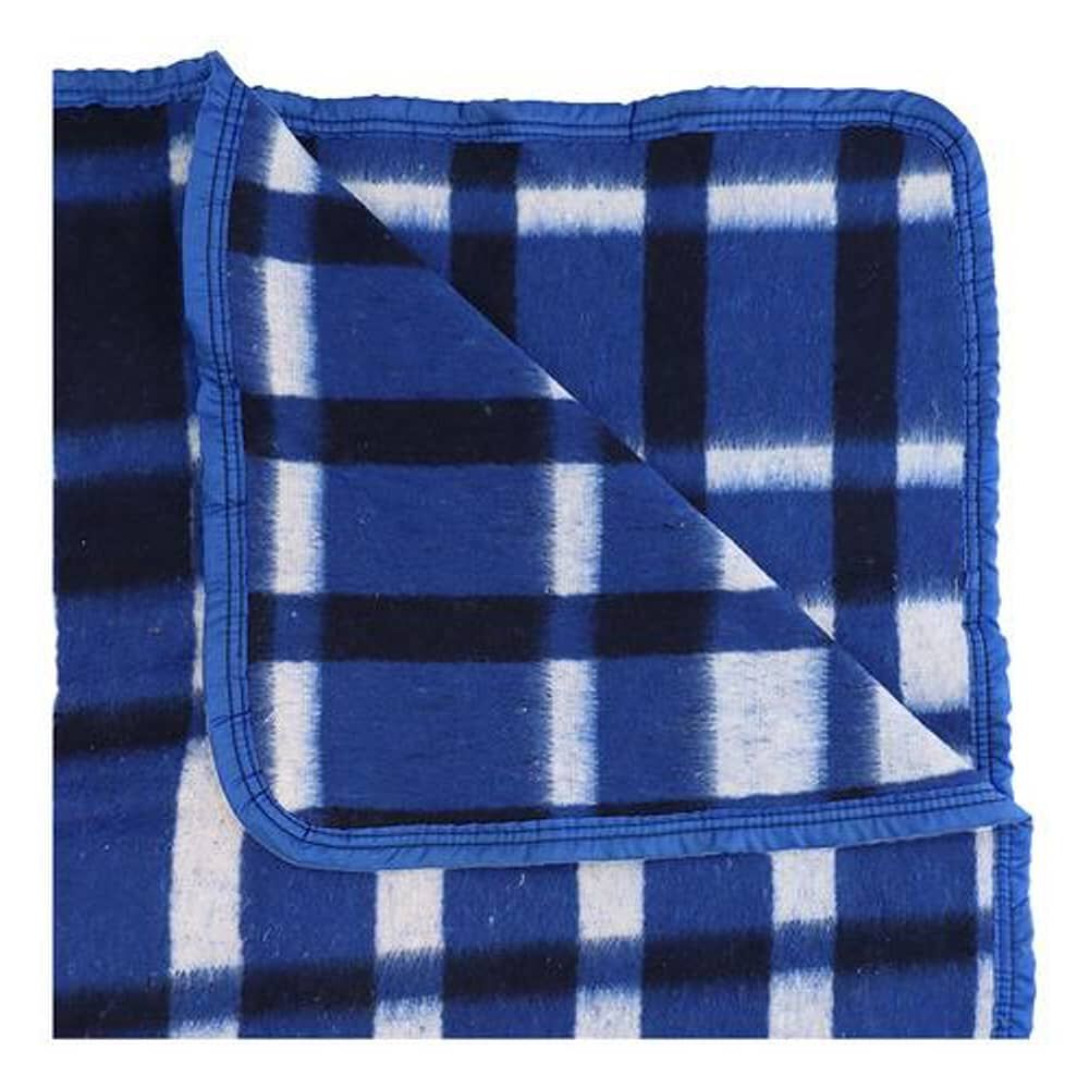 Frazada Andes Escoces Antillanca 1.5 Plaza Azul image number 1.0