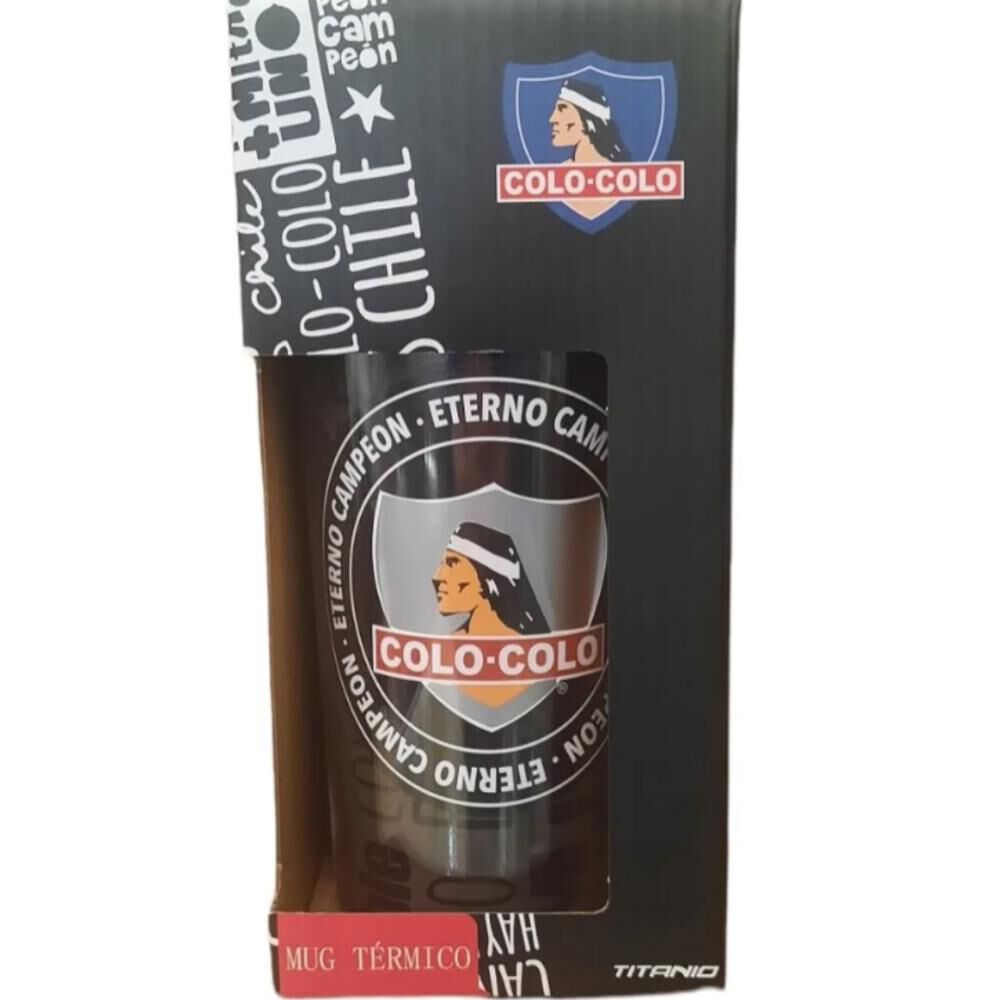 Mug T&eacute;rmico Colo Colo Original &ndash; Acero Inoxidable image number 1.0