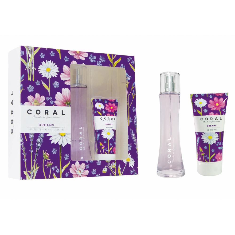 Perfume mujer Estuche Colonia Coral Dreams / 100 Ml + Pomo Crema image number 0.0