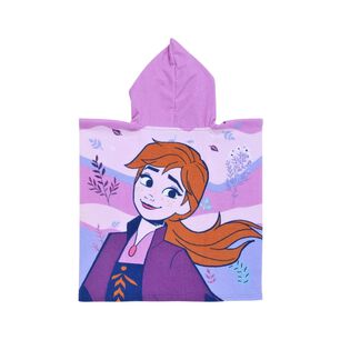 Toalla Con Gorro Princesa De Hielo 60x20cm Multiuso Ni&ntilde;os