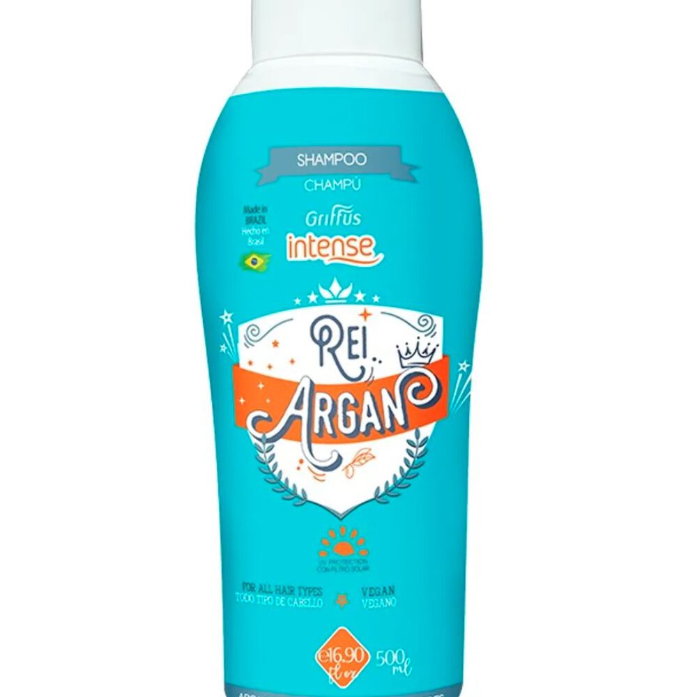 Shampoo Rei Argan 500ml Griffus image number 2.0