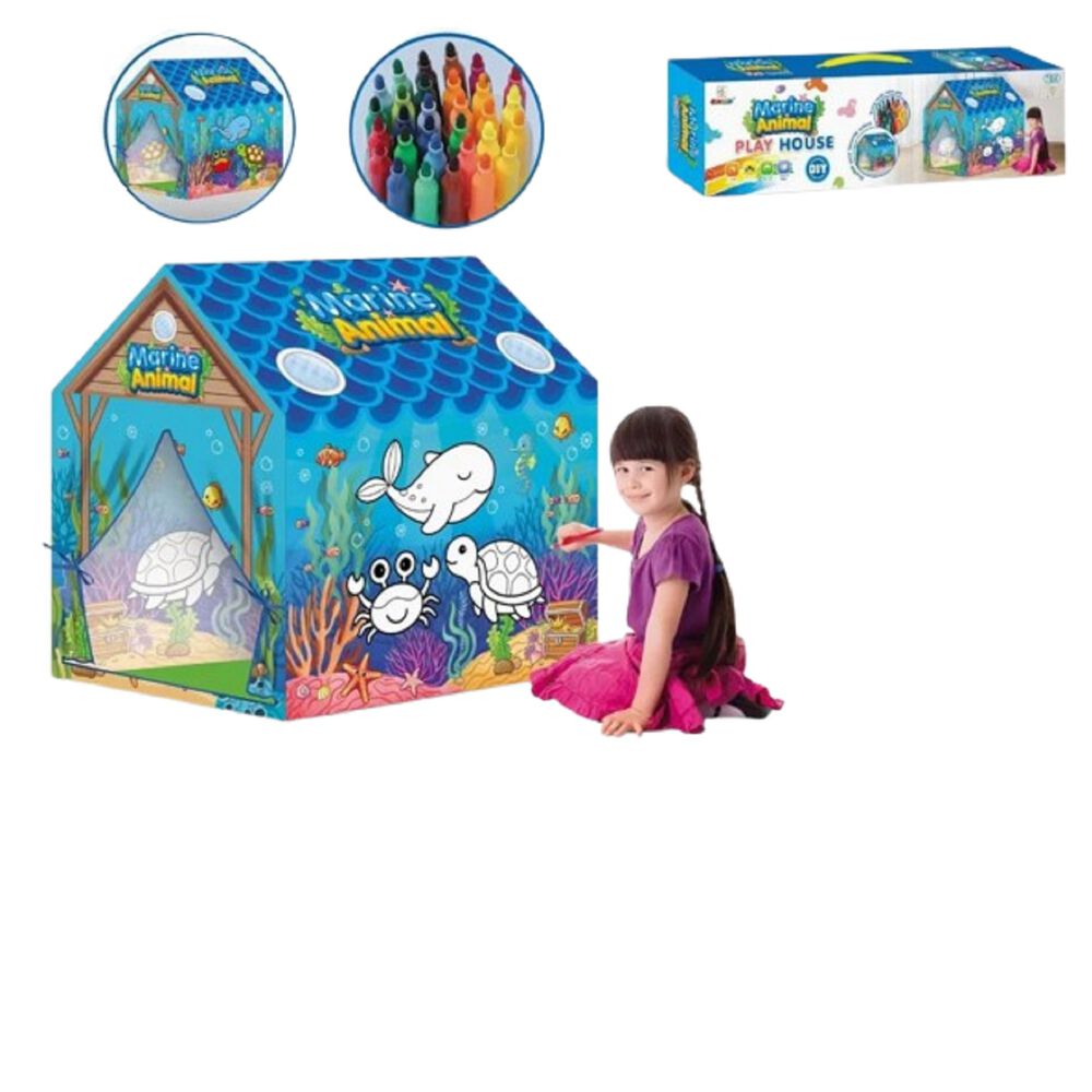 Carpa Infantil De Juegos Para Ni&ntilde;os- Diversi&oacute;n Y Creatividad image number 4.0