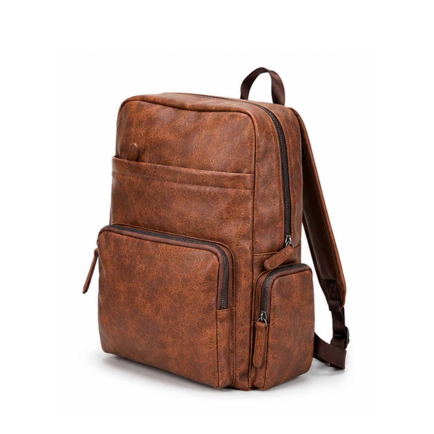 Bolso Mochila Ecocuero Unisex Berlin image number 0.0